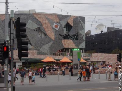 Federation Square, centre de Melbourne